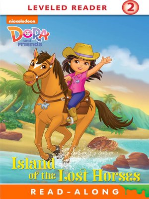 cover image of Island of the Lost Horses (Nickelodeon Read-Along)